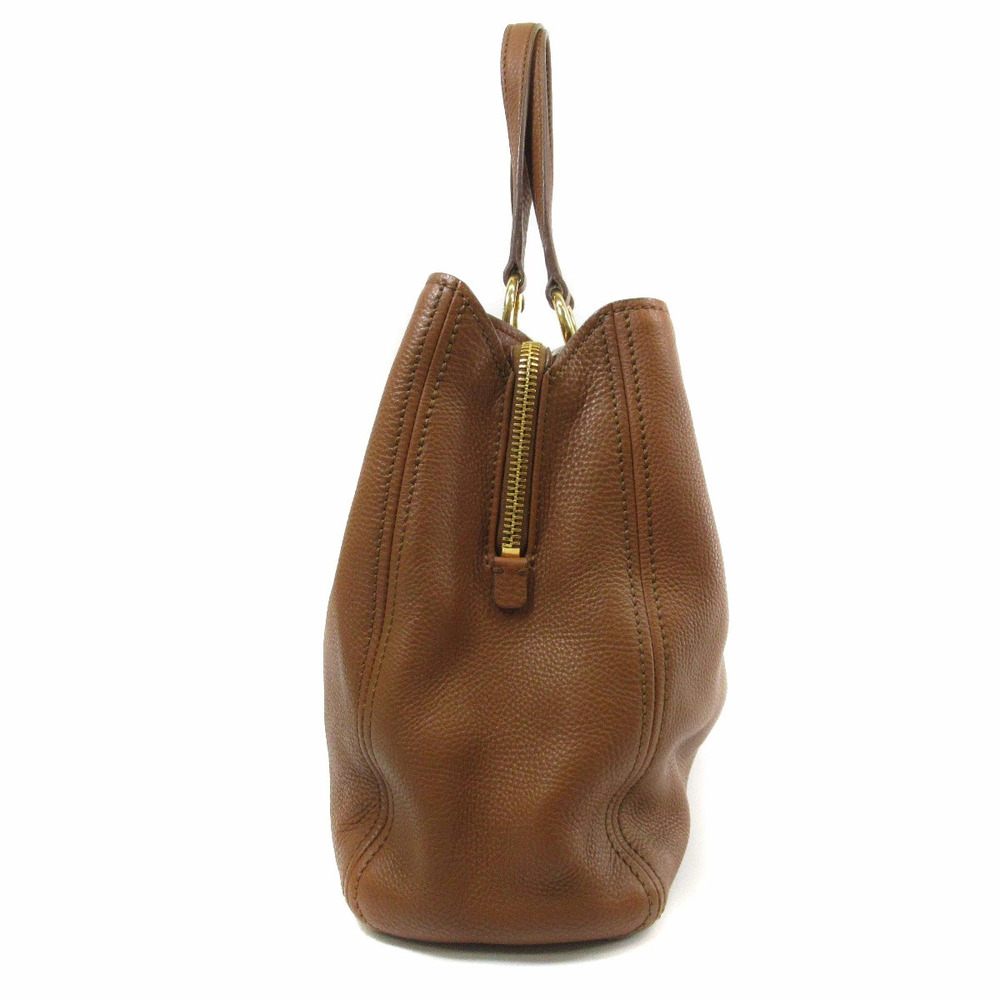 Miu Miu Vitello Daino handbag brown pebbled leather - Picture 3 of 10